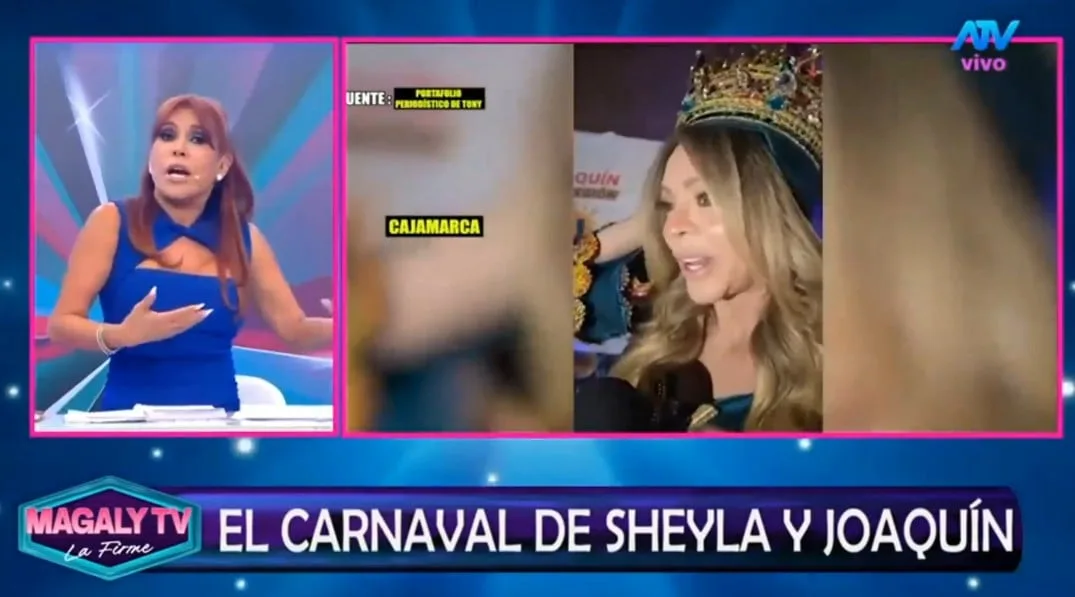Sheyla Rojas confirma relación con político, pero él evita llamarla pareja y Magaly Medina le dice: “Usa lo mediática que eres”