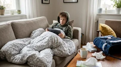 Педиатр Морозова: всплеск ОРВИ у школьников возможен через 7 — 10 дней учёбы