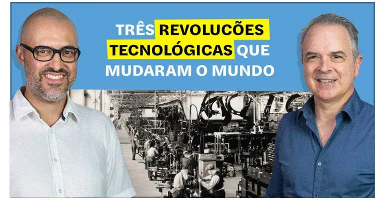 Três revolucões tecnológicas que mudaram o mundo