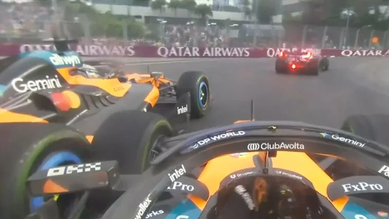 McLaren duo reflect on costly crash