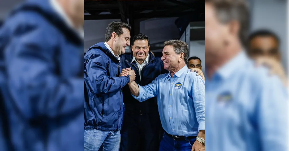 Com apoio de Ratinho Junior, Sérgio Onofre lança candidatura a deputado estadual em Arapongas