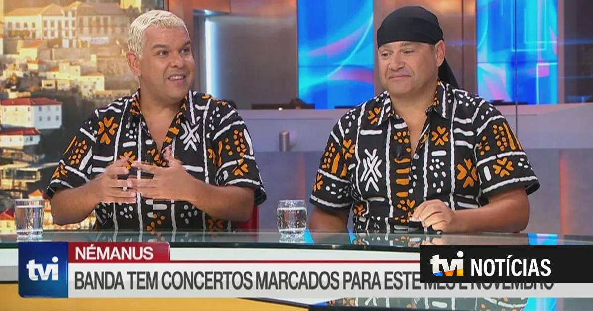 Em novembro há concertos dos Némanus: "O concerto é muito dinâmico, muito mexido"