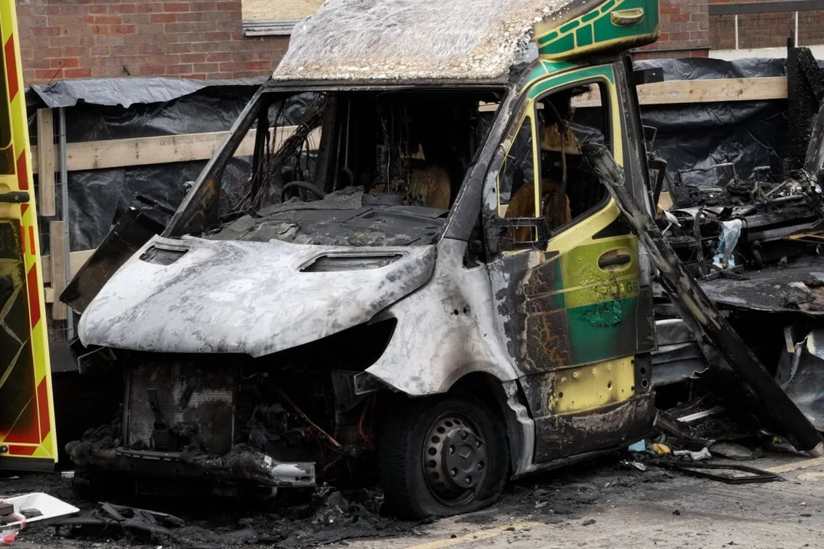 Guilty pleas over arson attack on Jewish community ambulances