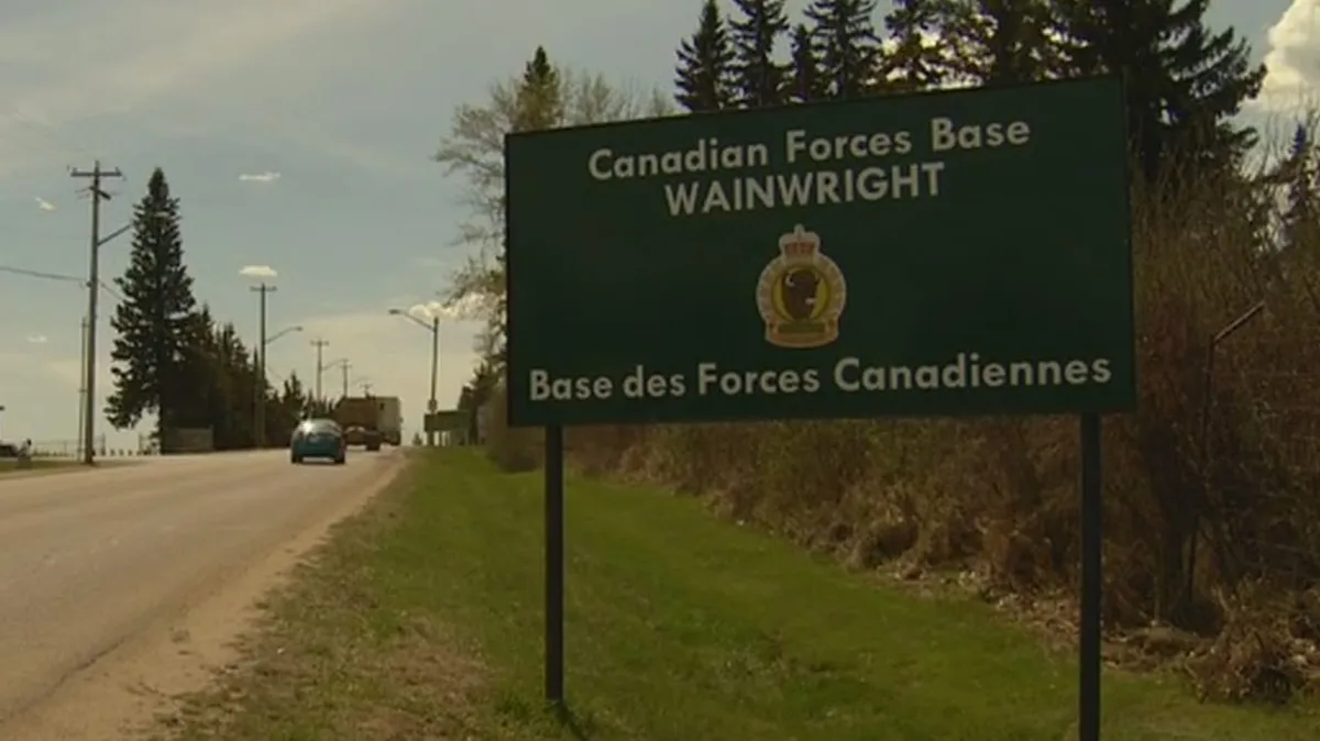 'Serious incident' at Alberta military base led to major fire, says Carney