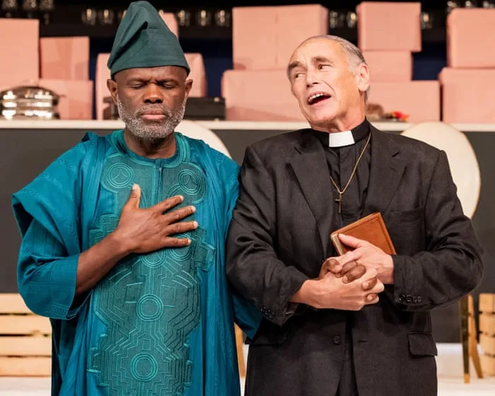 Tartuffe (Remixed) review – Mark Rylance sinks his false teeth into Molière’s trickster comedy