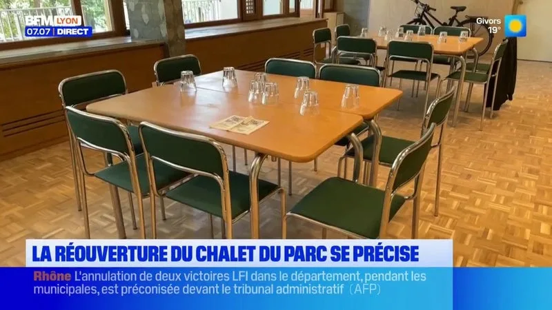 Après 13 ans de fermeture, le chalet du parc s'apprête à rouvrir ses portes