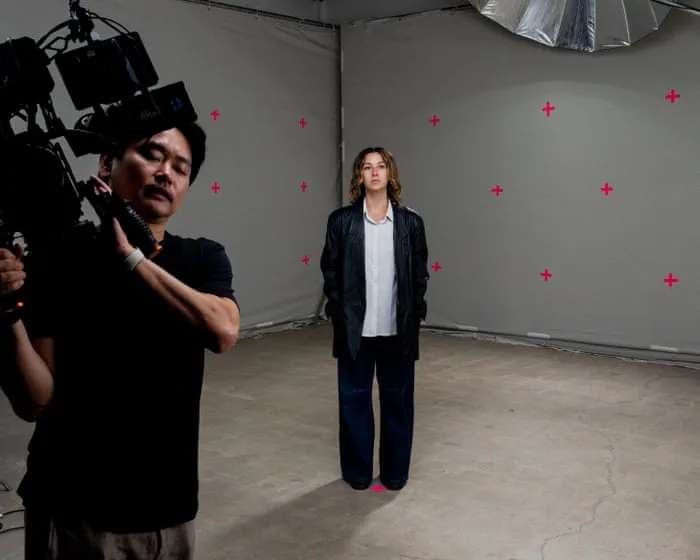 ‘I see the incredible promise’: on set of an AI film shoot as new studios embrace controversial tech