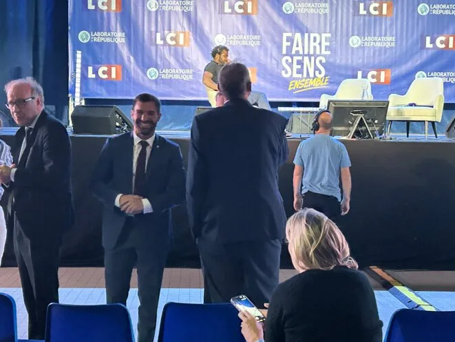 Le député RN Julien Odoul s’invite à la rentrée politique des amis de Jean-Michel Blanquer