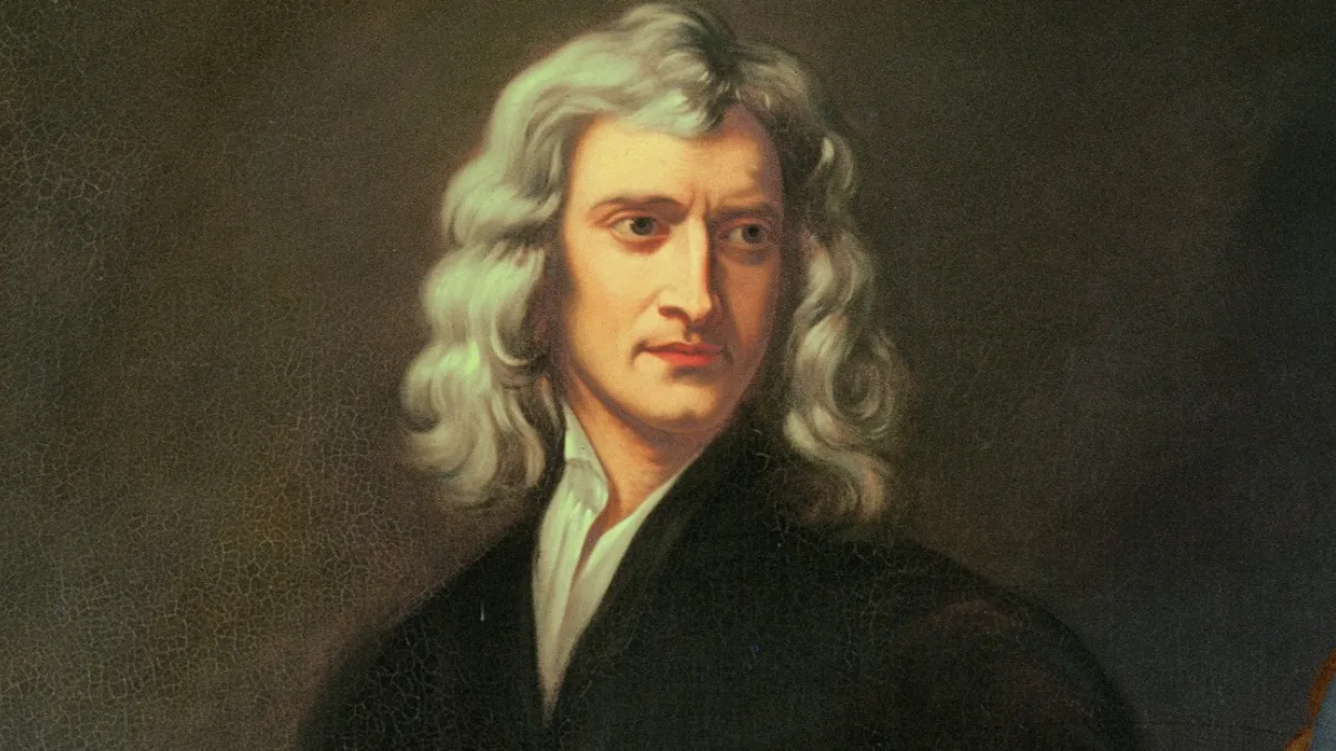 Quote of the day by Isaac Newton: "I can calculate the motion of heavenly bodies, but…"