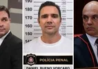 Flávio de um lado, Moraes de outro: as mensagens de Vorcaro pré-prisão