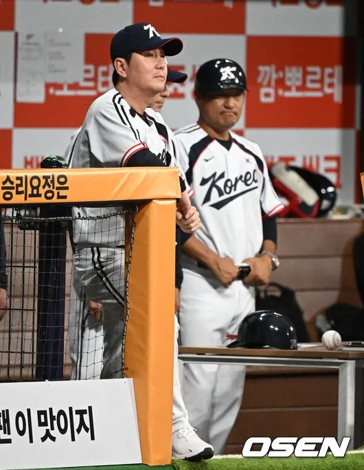 ‘휴 겨우 이겼네’ 김건희가 끝냈다! 류지현호 상무에 7-6 극적 역전승…롯데 3인방 맹활약, 오원석-배찬승 난조는 ‘고민’ [대표팀 리뷰]
