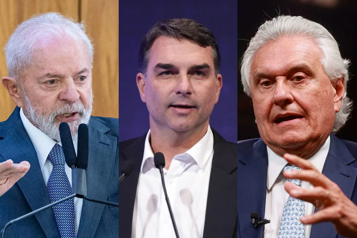 BTG: Lula lidera 1º turno, mas segue empatado com Flávio e Caiado no 2º