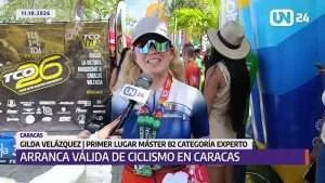 150 ciclistas participan en válida nacional en Caracas