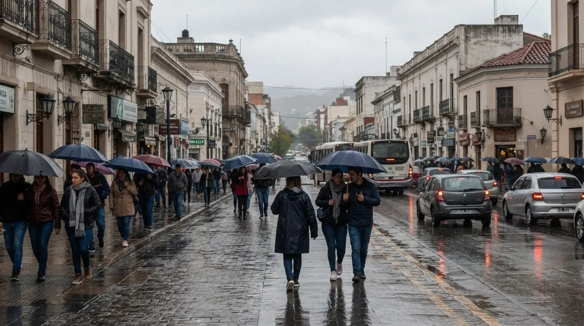 Clima en Salta hoy lunes 24 de agosto: lluvia ligera y temperaturas frescas