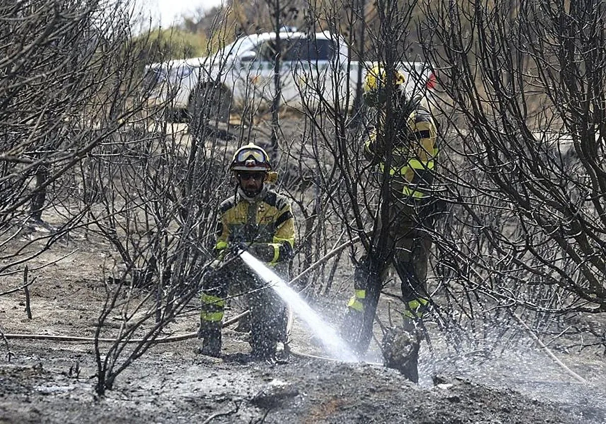 Aragón acaba la campaña estival con el récord de terreno quemado de su historia