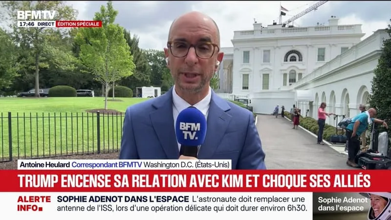 "J'entretiens d'excellente relation avec Kim Jong-Un": quand Donald Trump encense sa relation avec le dictateur nord-coréen