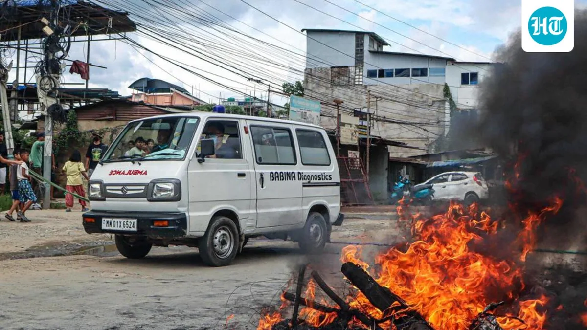 10 injured as security forces stop Manipur protest over killing of 6 Nagas