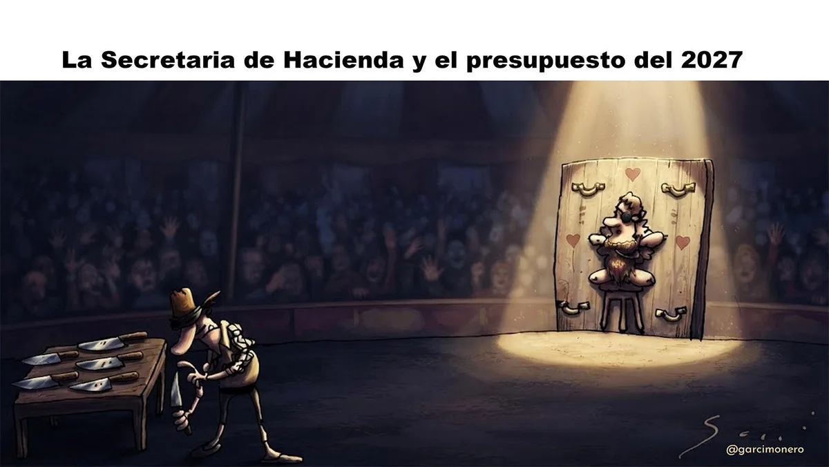 La Secretaria de Hacienda y el presupuesto del 2027