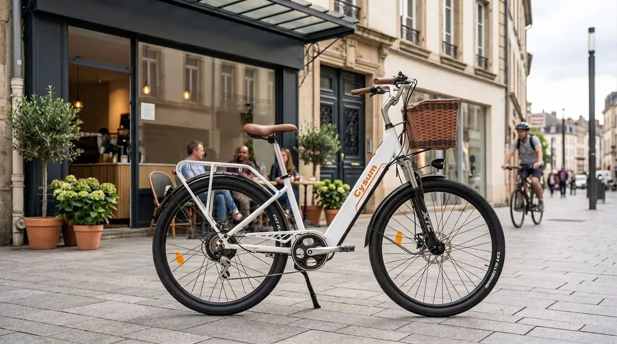 Le vélo électrique CYSUM Cityrun-26 n'en fini plus de séduire et s'affiche avec plus de 100 € de remise