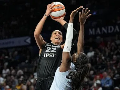 Wilson, Young double up to send Aces past Tempo 93-73 in first game without Smith
