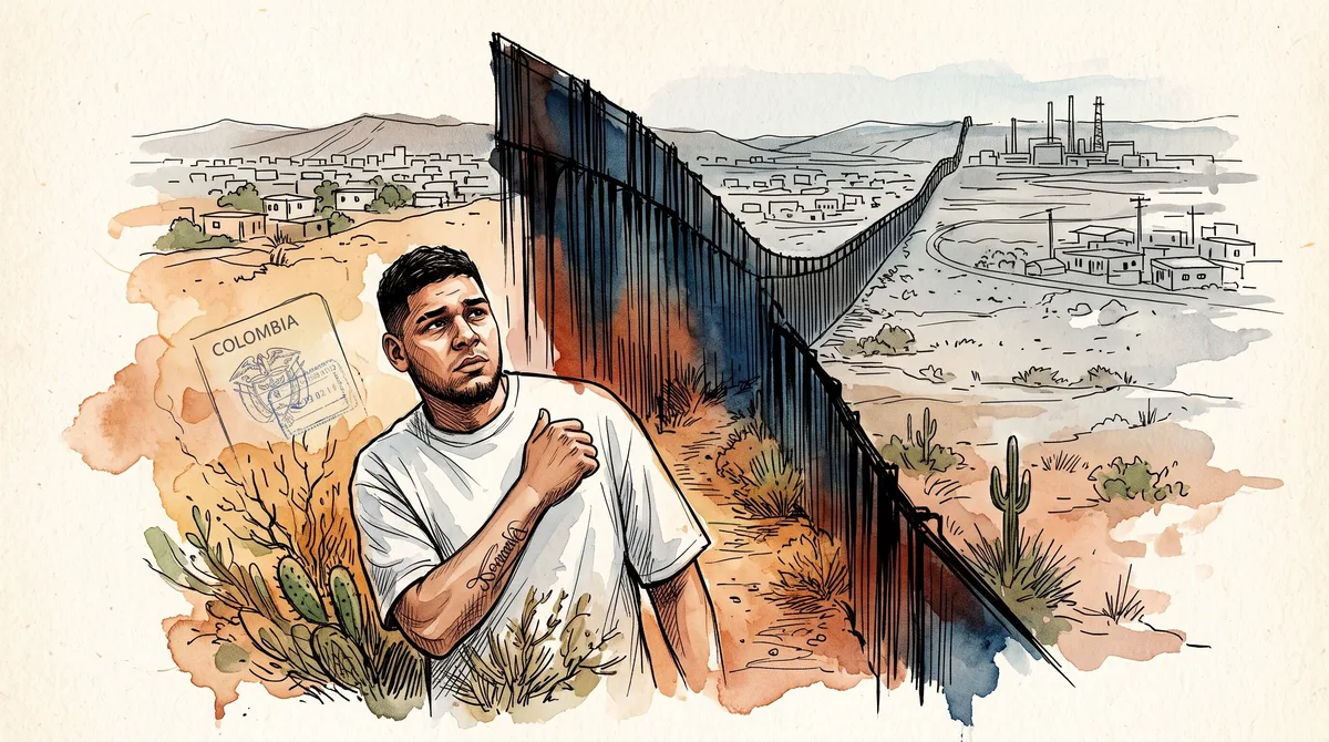 Un colombiano murió deshidratado al intentar cruzar desde México hacia Estados Unidos por un desierto: “Tuvo tres paros cardíacos”