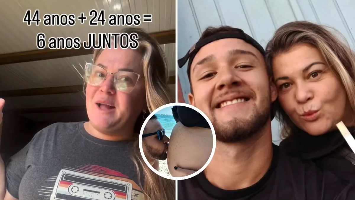 Casal com 20 anos de diferença surpreende ao mostrar 6 anos de união, filha e negócios: ‘Lá atrás nem eu imaginava que era possível’