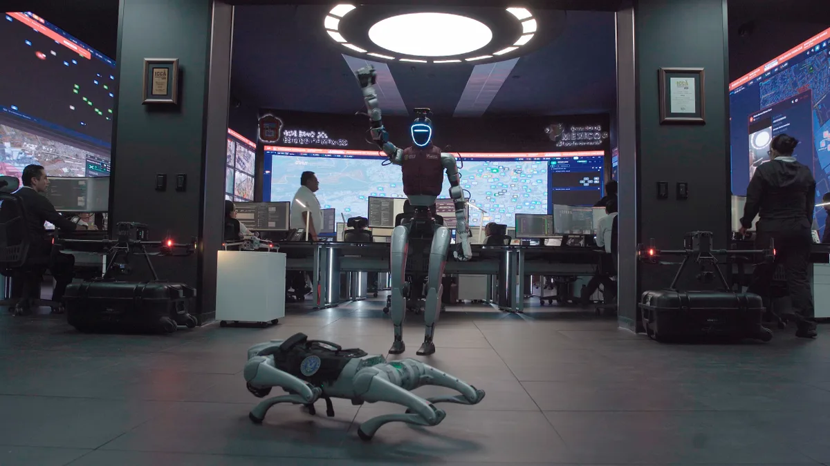 ¿Policías del futuro? Los robots del Edomex aún no vigilan, pero ya están a prueba