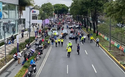 ¡Toma precauciones! Estas con las marchas y concentraciones previstas para este sábado 15 de agosto