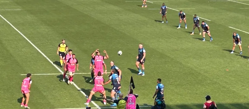 Bulls spank pink clad Stade Francais