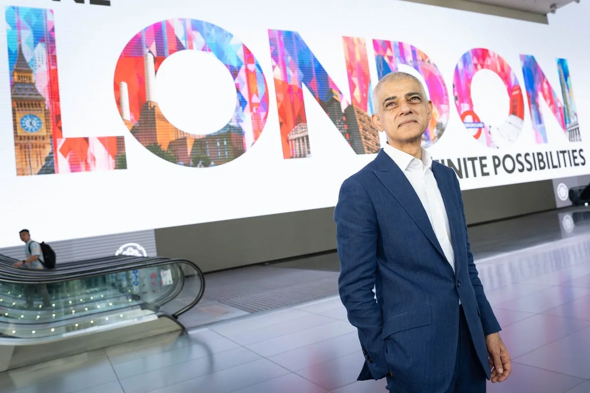 Mayor of London Sadiq Khan says he is victim of scam after car tax conviction