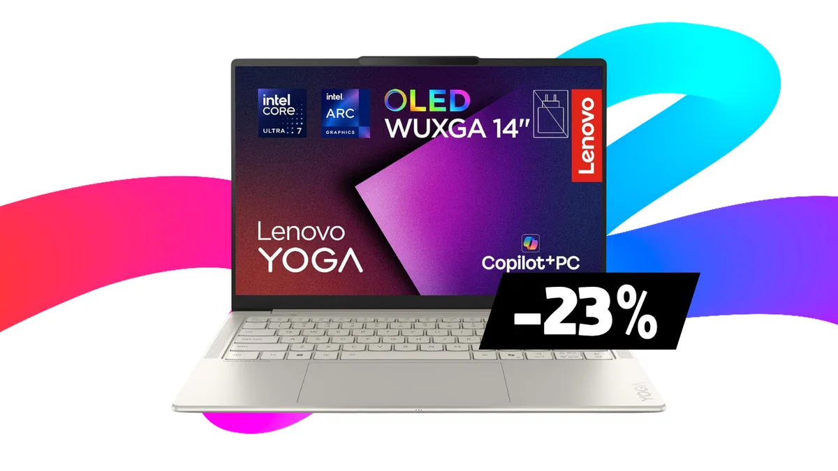 Ce laptop Lenovo de 14 pouces brille avec son Intel Core Ultra 7 et ses 16 Go de RAM pour moins de 850€