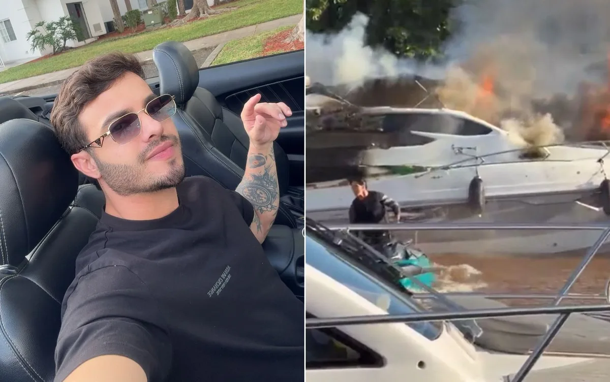 Cantor e compositor de famosos está entre os feridos após explosão de lancha