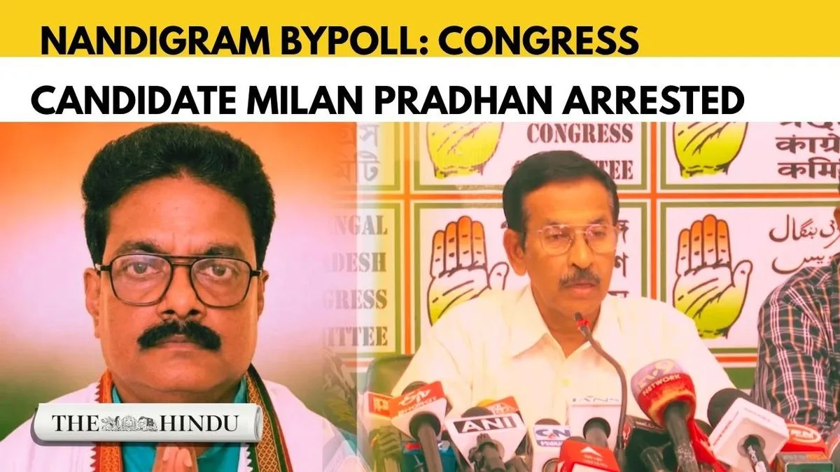 Nandigram bypoll: Congress candidate arrested, party questions police action