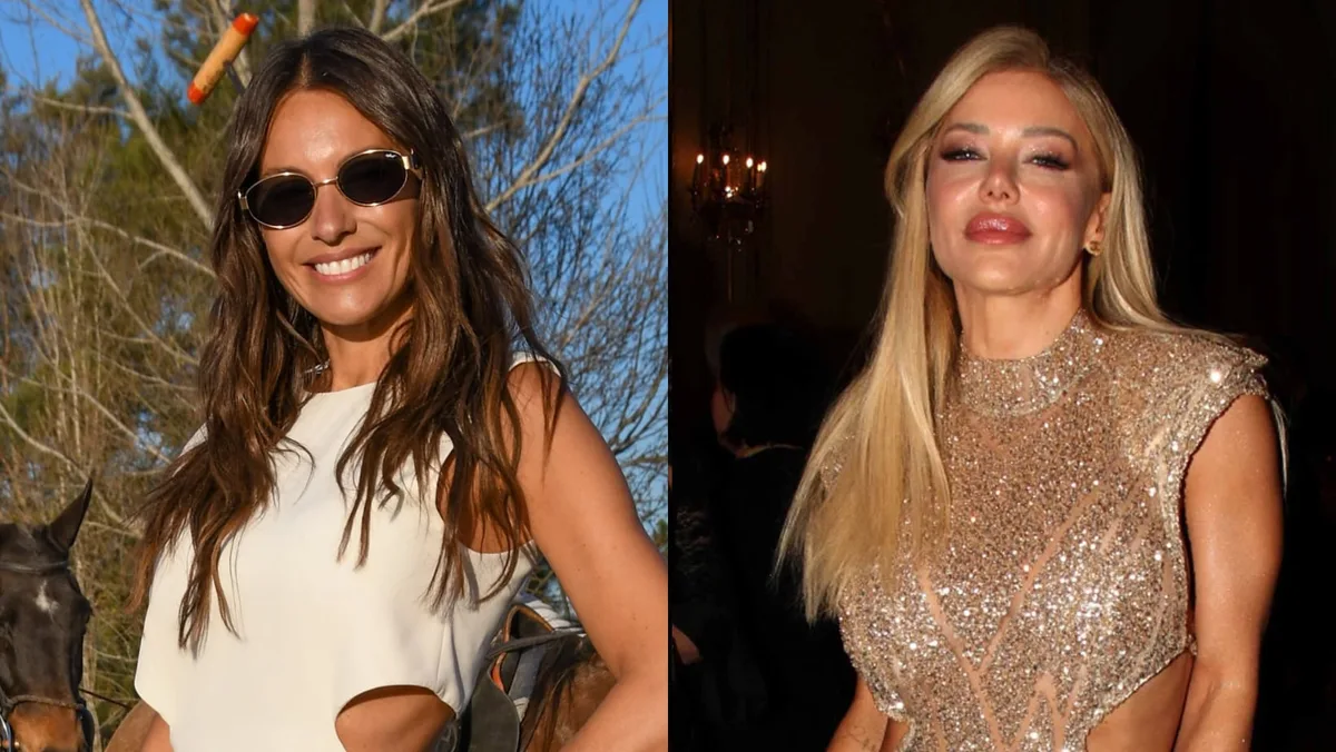 Los vestidos cut out siguen vigentes: Pampita y Evangelina Anderson los usan de día y de noche