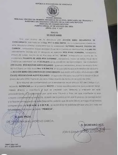 Edicto