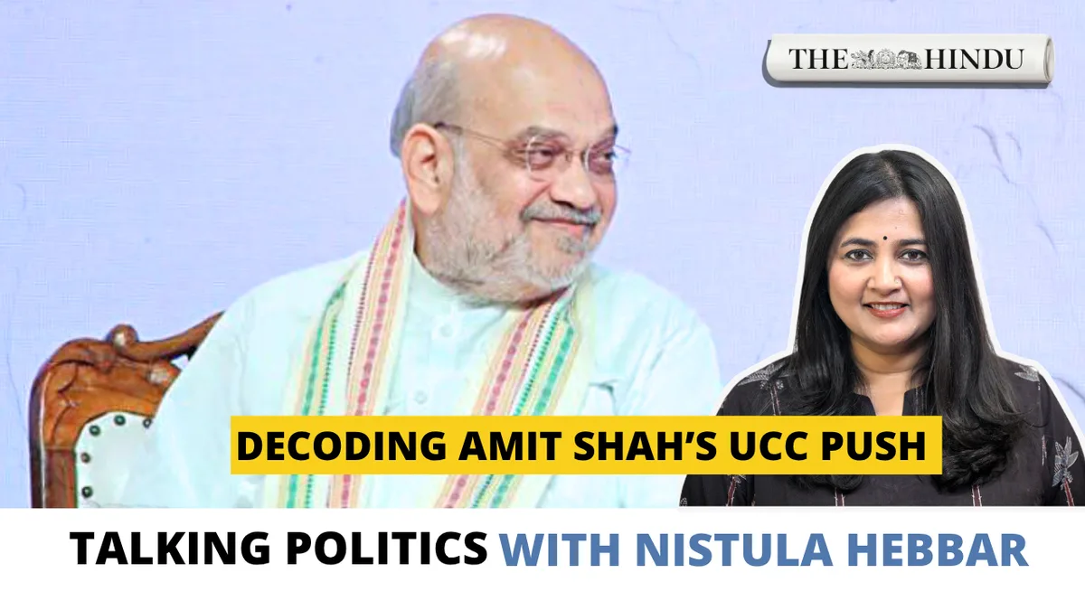 Amit Shah’s UCC push: Why implement it by 2029? | Talking Politics with Nistula Hebbar
