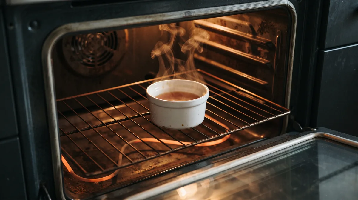 Assar algumas gotas de essência de baunilha em uma xícara no forno morno: o segredo de corretor de imóveis para deixar a casa inteira com cheiro de limpeza e aconchego