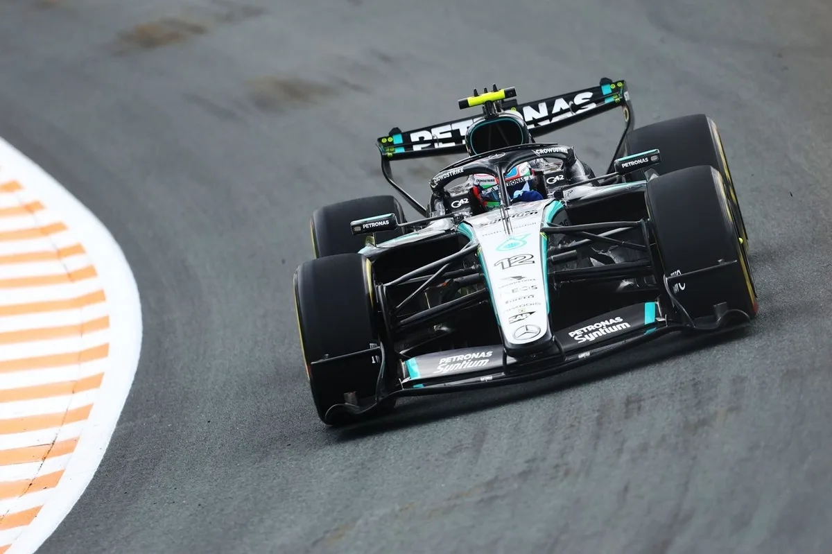 F1: Danos no assoalho impediram pole de Antonelli na sprint da Holanda; entenda