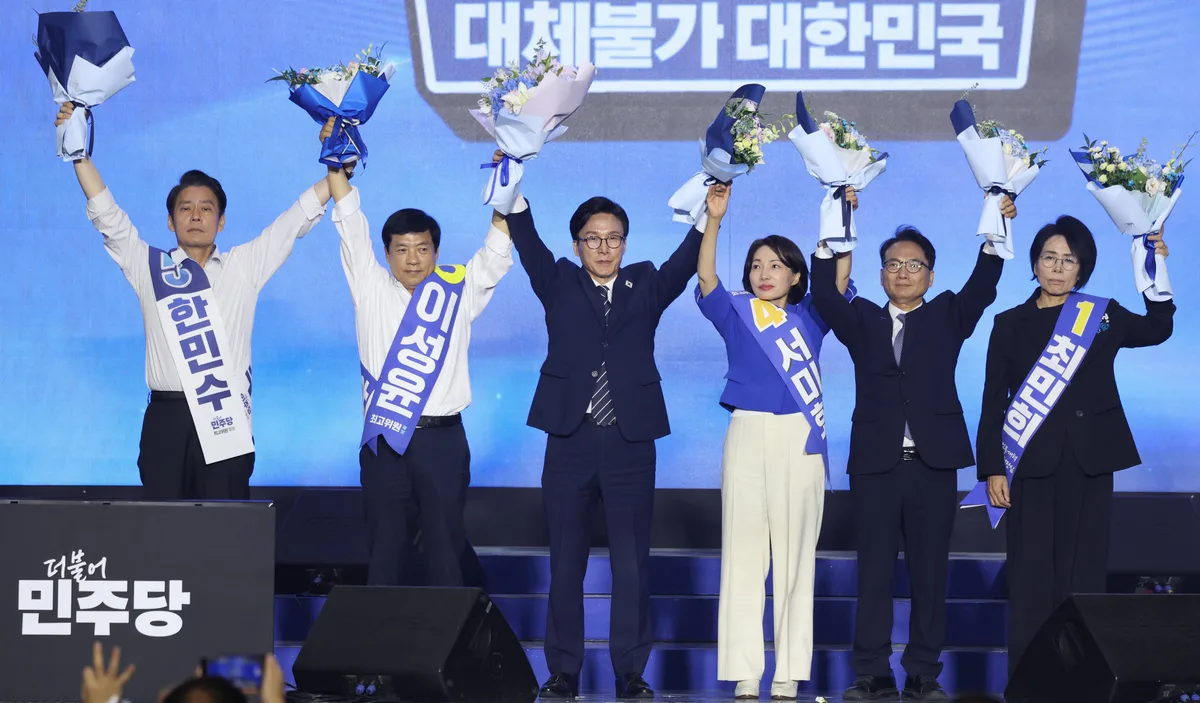 최고위원 경선은 친청계 승리… 국민 여론조사 1~3위 휩쓸어