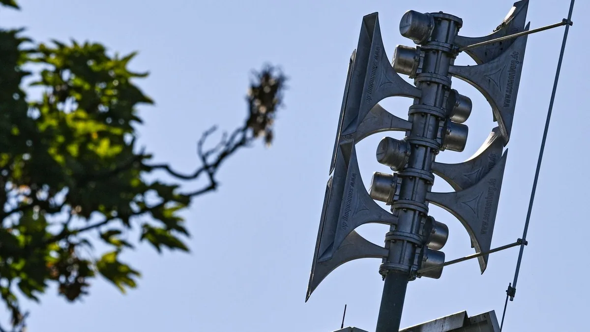 Defekt: Technische Störung löst Warnsirene in Ludwigshafen aus