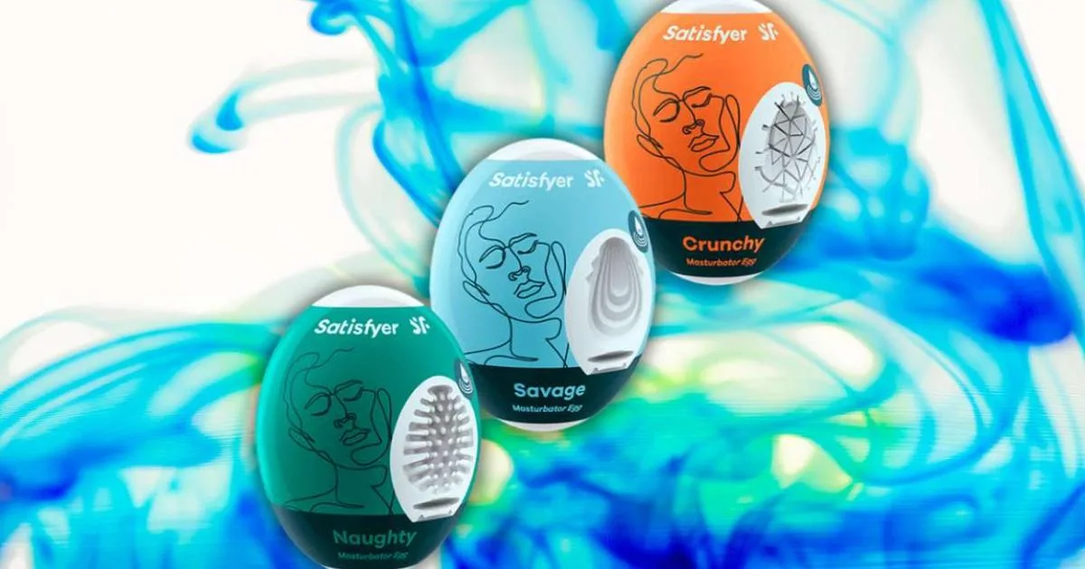 Satisfyer presenta un set de tres masturbadores masculinos para variar las sensaciones: son increíbles