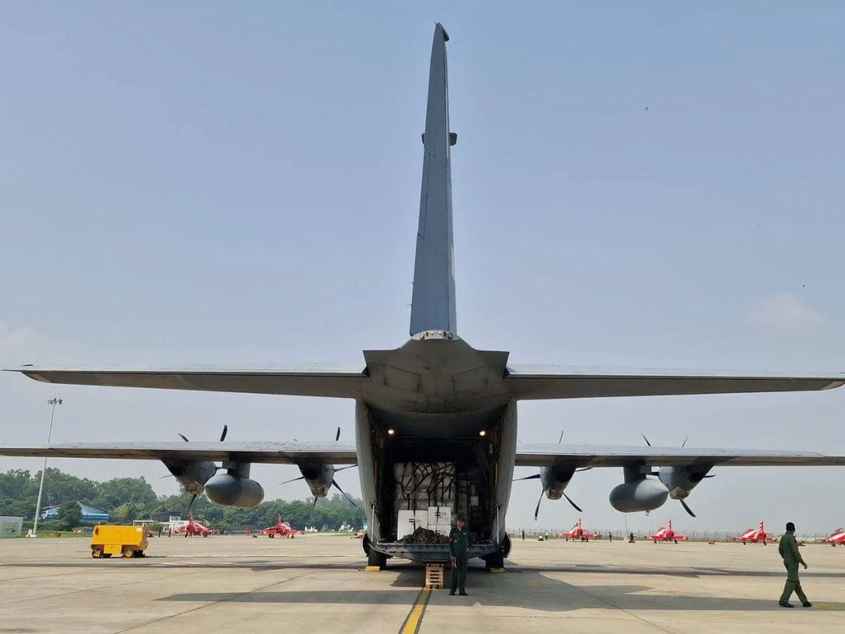 India dispatches fresh tranche of relief material to flood-hit Nepal