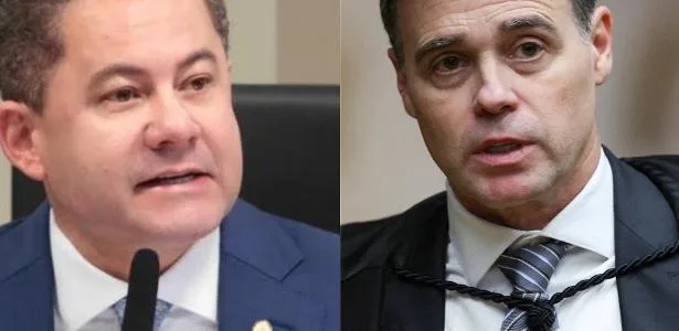 Cezinha e Mendonça estiveram juntos em posse antes de reunião com Vorcaro