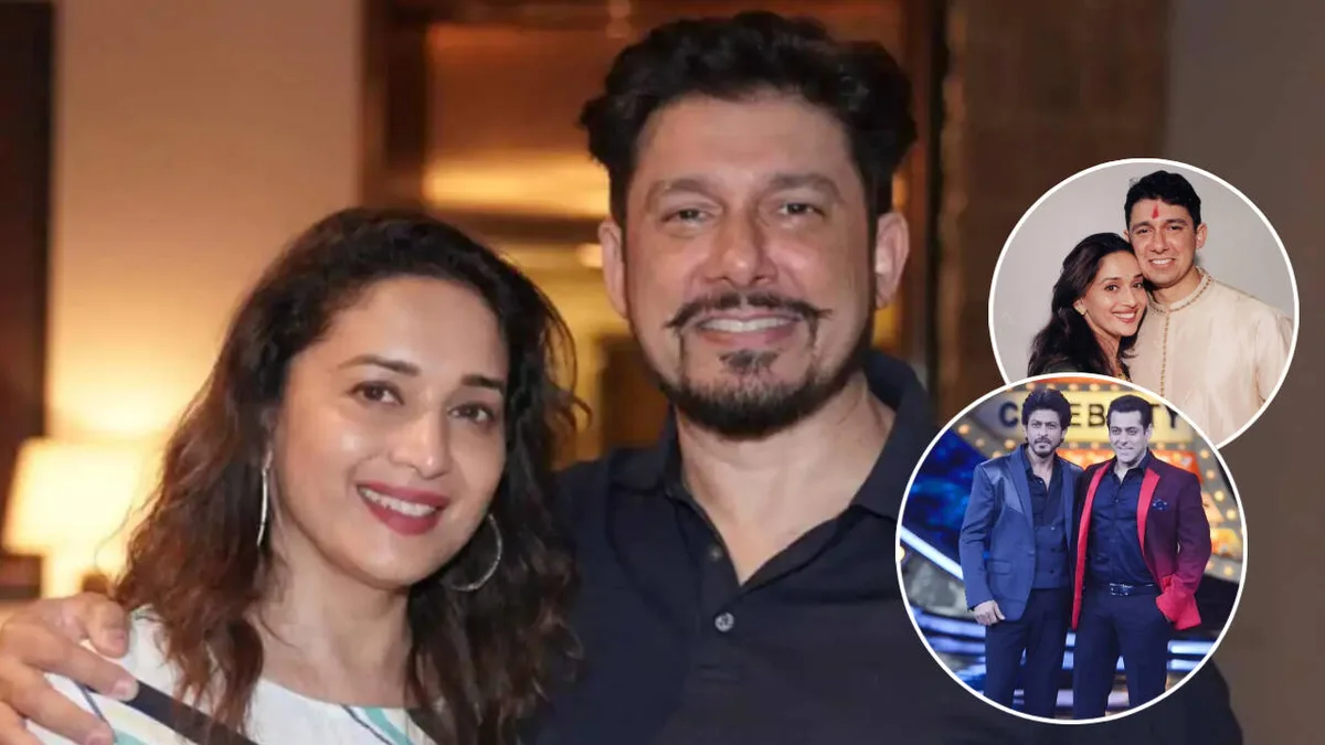 Madhuri Dixit's husband admits he did not recognise SRK and Salman at their wedding reception