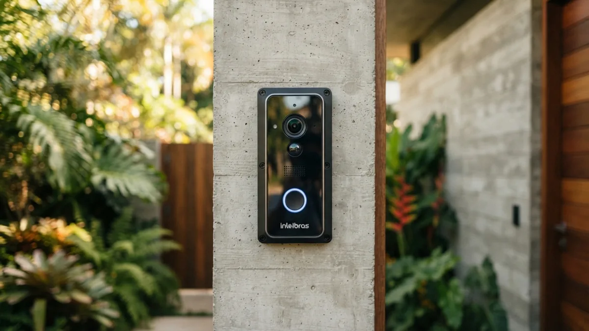Adeus, interfone quebrado: o olho mágico digital que conecta direto na campainha e permite que você atenda a porta de casa e converse com o entregador estando no Japão
