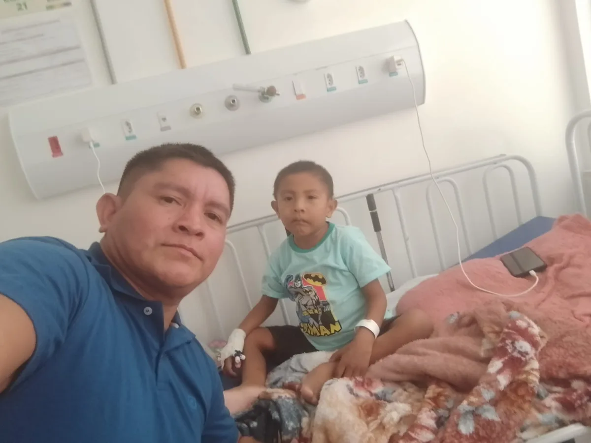 Campanha busca ajudar criança indígena em tratamento no Hospital da Criança em Boa Vista