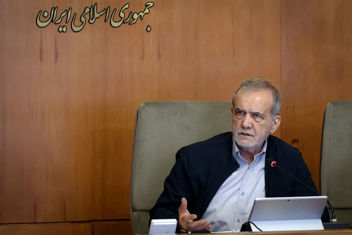Pezeshkian promete "defender con firmeza" las posiciones de Irán ante la Asamblea General de la ONU
