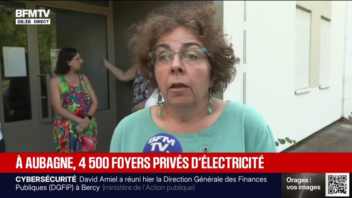 Aubagne: 4.500 foyers privés d'électricité en pleine canicule