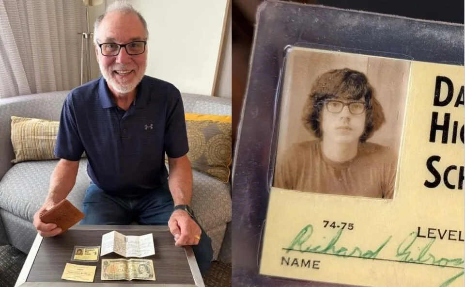 Carteira perdida há 51 anos aparece sob o piso de casa durante reforma no Canadá