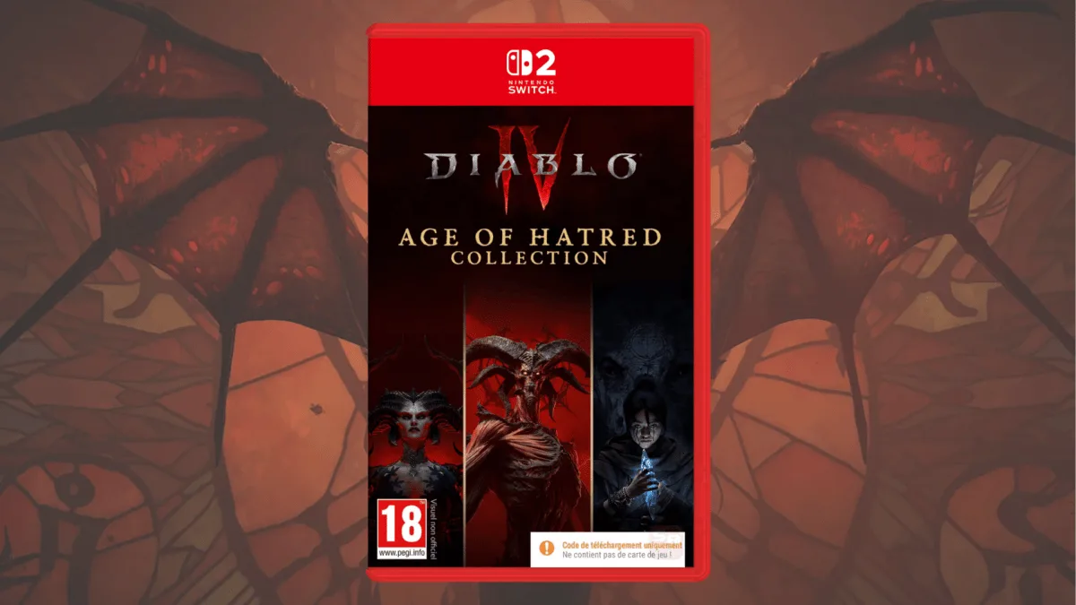 Diablo IV Age of Hatred Collection sur Switch 2 : où précommander le hack’n’slash de Blizzard ?